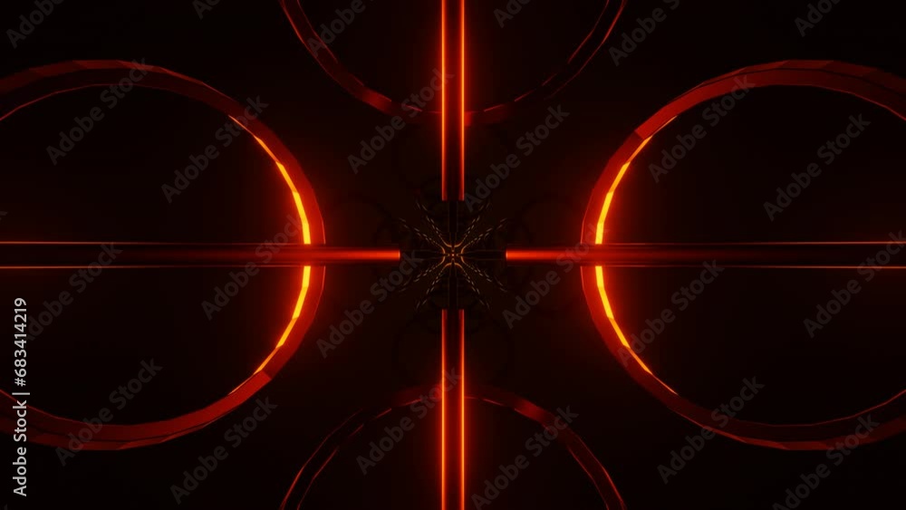 Poster pulsating neon glows create a mesmerizing disco backdrop.