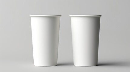 Maqueta de vaso. Generado por IA.
