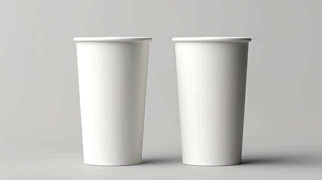 Maqueta de vaso. Generado por IA.