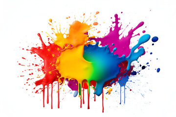 colorful sorry white background