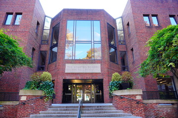 University of Pennsylvania Fall colorful foliage autumn landscape	