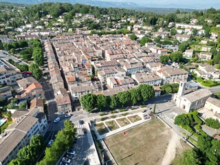 Valbonne southeast Provence France drone,aerial