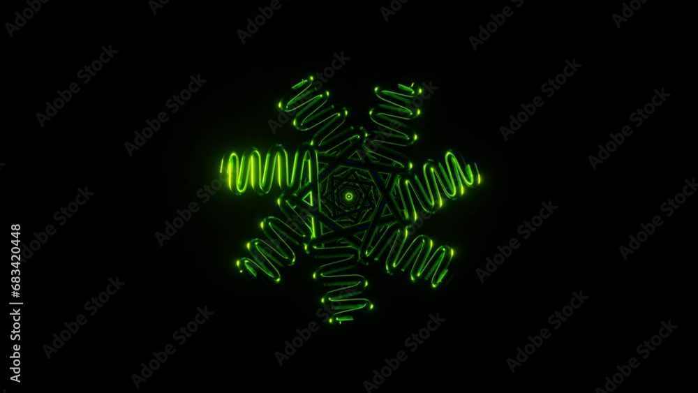 Poster disco lights flicker rhythmically in a neon-flashing vj loop.