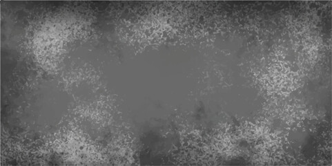 Abstract gray white sky Water color background, Illustration. Black grey Sky with white cloud. Turquoise background cement wall texture. Old grunge textures wall design .