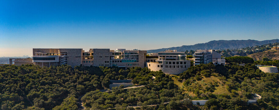 Getty Center Museums in Los Angeles Bel Air - LOS ANGELES, USA - NOVEMBER 5, 2023