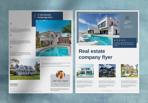 Real Estate Flyer Layout