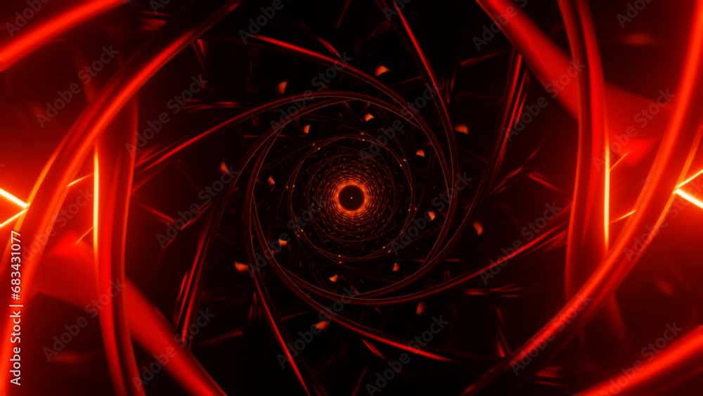 Aufkleber disco lights flicker rhythmically in a neon-flashing vj loop.