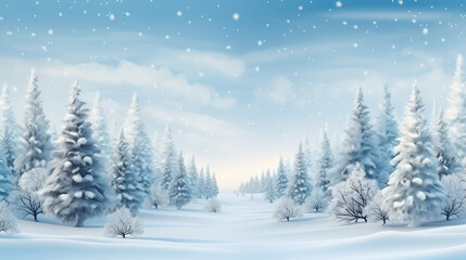 Merry Christmas banner, background with Christmas, with empty space for text