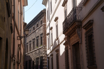 Fototapeta na wymiar Historic buildings of Terni, Umbria, Italy