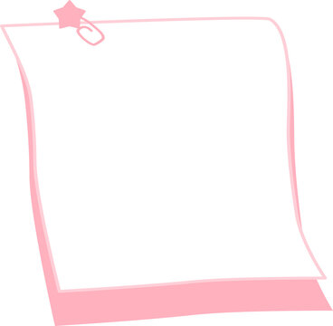 Sticky note and memo
