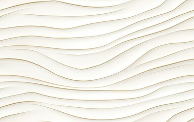 Golden lines seamless pattern on a white background. fabric and print.