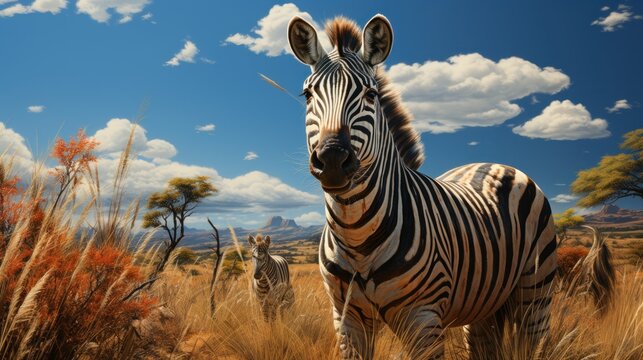 Celebrating International Zebra Day - Sunny Day