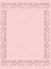 Frame with ornament around the edges, for text, messages. Blank certificate for text.

Certificate blank with griffins
