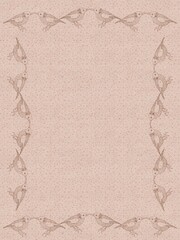 Frame with ornament around the edges, for text, messages. Blank certificate for text.
Certificate form with birds