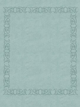 Frame with ornament around the edges, for text, messages. Blank certificate for text.
Blank certificate with ornament
