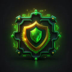 Fototapeta premium Cybersecurity Themes