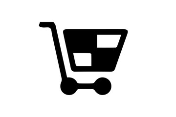 Shopping cart line editable stroke vector art icon. Shopping cart icon for apps and websites. Web store and shop buy logo symbol. EPS10 