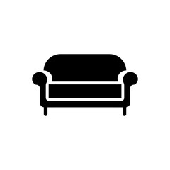 Living room icon - Simple Vector Illustration