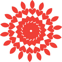 Beautiful Decoration ornament mandala design