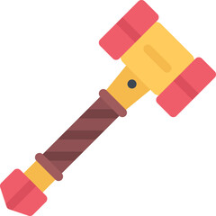 design vector image icons battle hammer