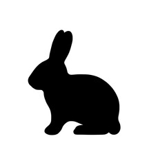 Rabbit silhouette