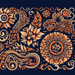 BATIK DESIGN FLOWER CONCEPT