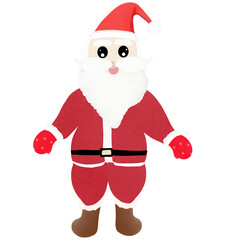 christmas and happy new year concept.Santa Claus illustration design.
