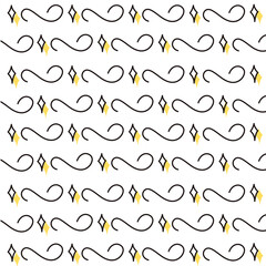 Vintage frame hand drawn background Vector