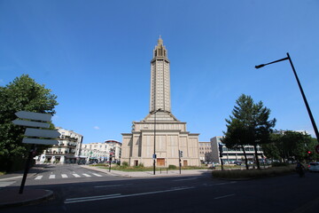 Le Havre (France) / Église Saint-Joseph	 - obrazy, fototapety, plakaty