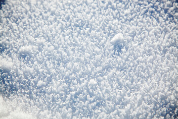 christmas background with snow