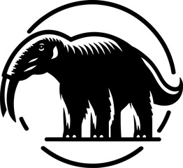 Fototapeta premium Megatherium icon 6