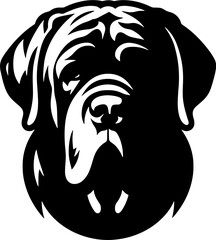 Mastiff icon 3 - obrazy, fototapety, plakaty