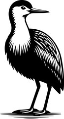 Fototapeta premium Madagascar Jacana icon 6
