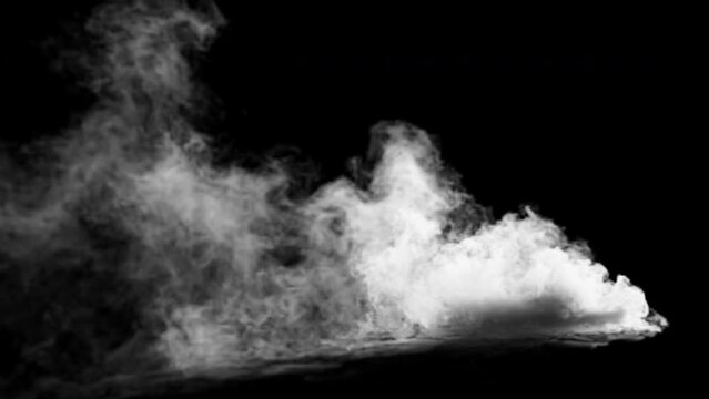 White smoke drifting to the ground on camera. Can be used as a special effect for your projects, video texture or background for designs, scenes, etc. Video in loop.