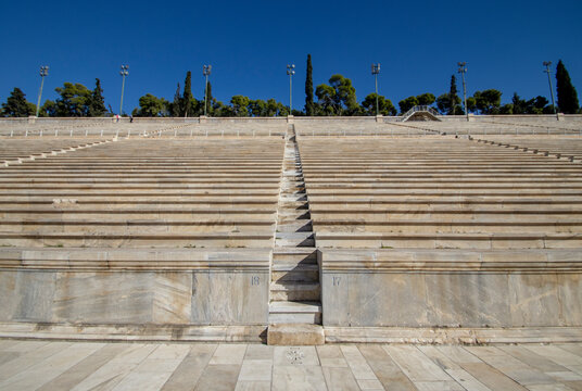 The Panathenaic Stadium in Athens, Greece