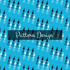 Seamless Pattern Elements Flower Ditsy Pro Vector