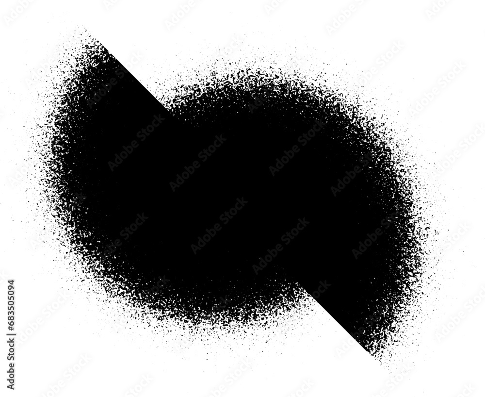 Poster abstract black and white background circle noise pattern. vector format