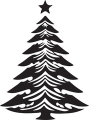 Christmas Tree Transparent Vector 