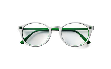 Eyeglasses with Transparent Background