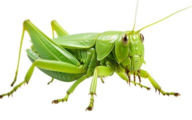 Katydid on a Background Without Obstructions