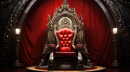 Fotobehang royal throne room © Ai Inspire