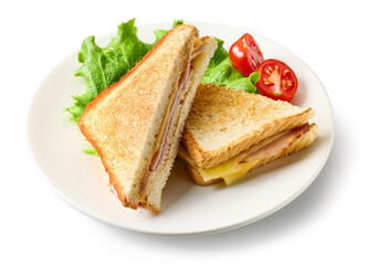 ham and cheese toast