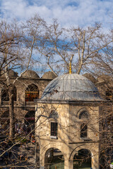 Bursa Koza Han the shopping center of ancient times today's fabric market © Aytug Bayer