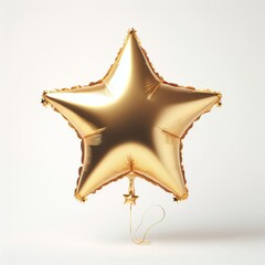 balão estrela dourado celebração