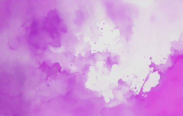 Pink watercolor background, abstract watercolor background with watercolor splashes