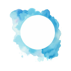 Abstract watercolor background with watercolor splashes, Watercolor strokes, Blue splashes