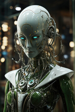 Cybernetic Solitude: Android in Contemplation, Generative AI