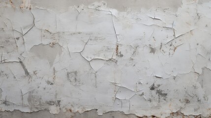 Obraz premium Gray wall texture with peeling paint