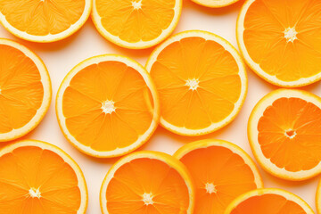 Fototapeta premium Orange slices wallpaper