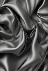 Obraz premium Technology background realistic color background folds of fabric or overlay for product or in shades of metallic black color